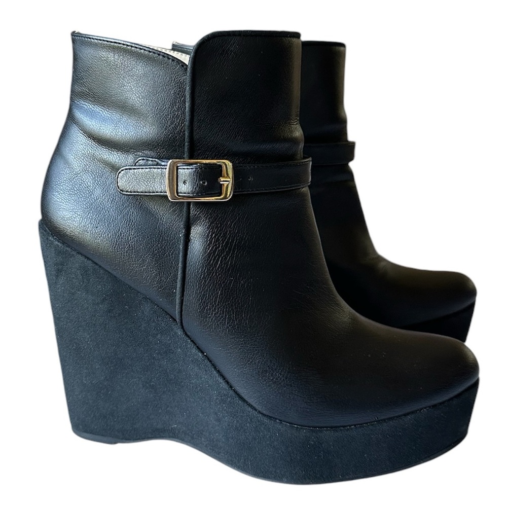 Stella McCartney Valencia Platform Wedge Boots Size IT40